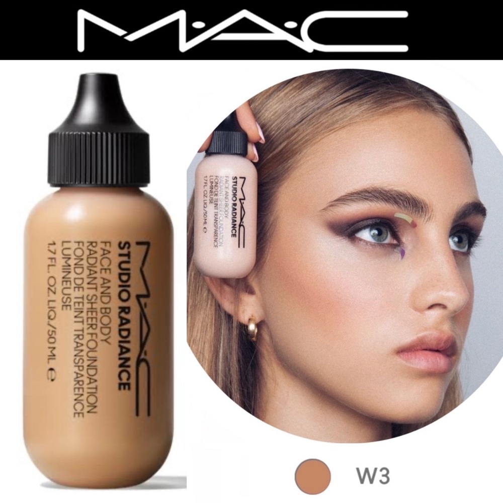 MAC Studio Radiance Face & Body Foundation W3